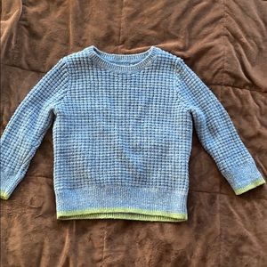 Gap toddler boy blue sweater great condition